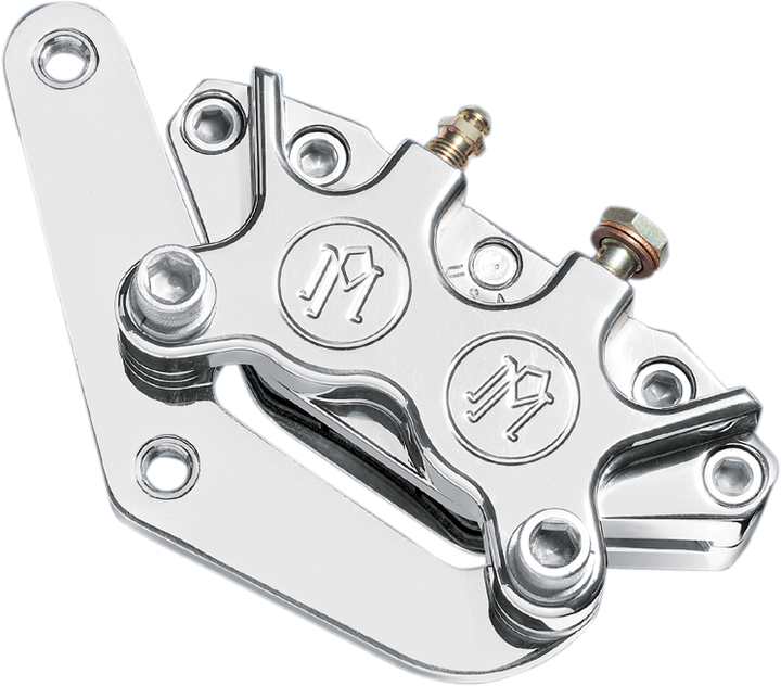 Performance Machine (Pm) Single Disc Caliper - Front - Polished 84-99 1213-0017-P