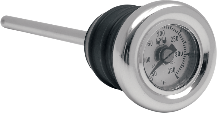 Drag Specialties Oil Plug - With Temperature Gauge - 3.87" DS-330031