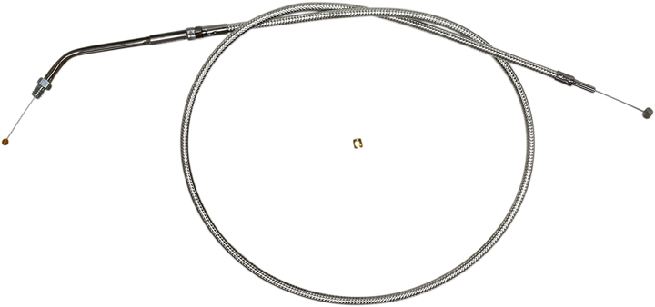 Magnum Shielding Sterling Chromite Ii Braided Throttle Cable For Harley-Davidson - 38" 3306