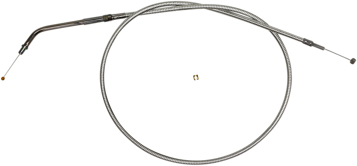 Magnum Shielding Sterling Chromite Ii Braided Throttle Cable For Harley-Davidson - 32-1/2" 3320