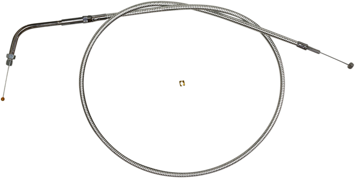 Magnum Shielding Sterling Chromite Ii Braided Throttle Cable For Harley-Davidson - 41-3/4" 3386S