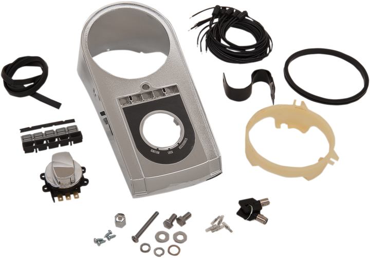 Drag Specialties Electronic Speedometer Dash Kit - Fxst/Flst DS373720