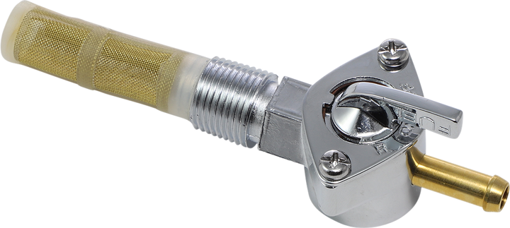 Drag Specialties Late-Style Fuel Petcock - Straight - 3/8" Npt DS-390216
