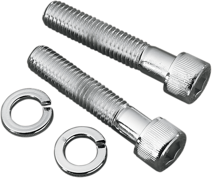 Gardner-Westcott Custom Handlebar And Riser Mounting Bolts - Allen Bolt - 1/2"-13 X 2-1/2" - Chrome 05-12428
