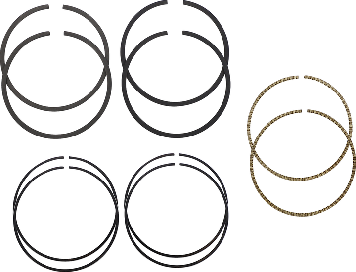 Hastings Piston Rings - 3.750" + 0.005" - 88" Twin Cam 2M4942005
