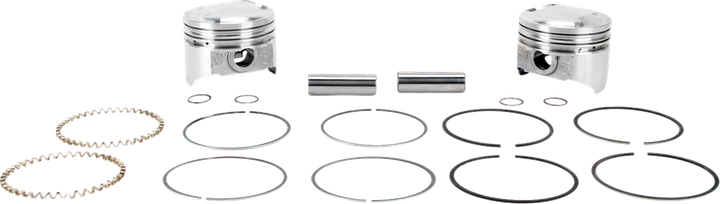 Kb Performance Piston Kit - 3.498" Standard - 10.5:1 Cr - 80" Evolution Big Twin KB266.STD