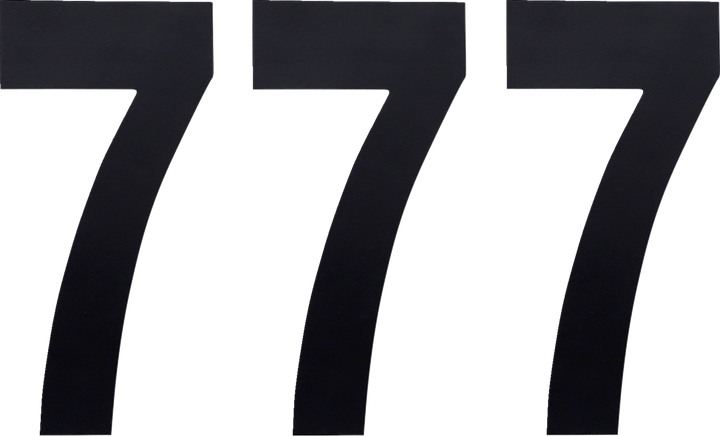 Factory Effex Fx Number 7 - Black - 6" 933959