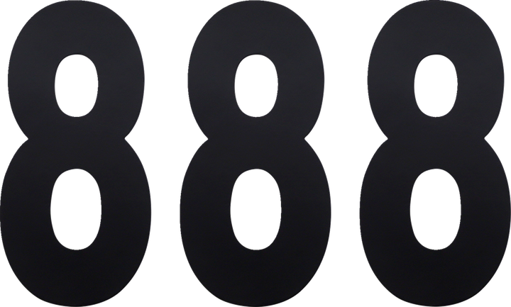 Factory Effex Fx Number 8 - Black - 6" 934324