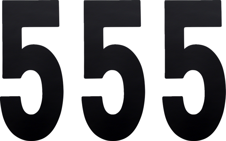 Factory Effex Fx Number 5 - Black - 8" 940533
