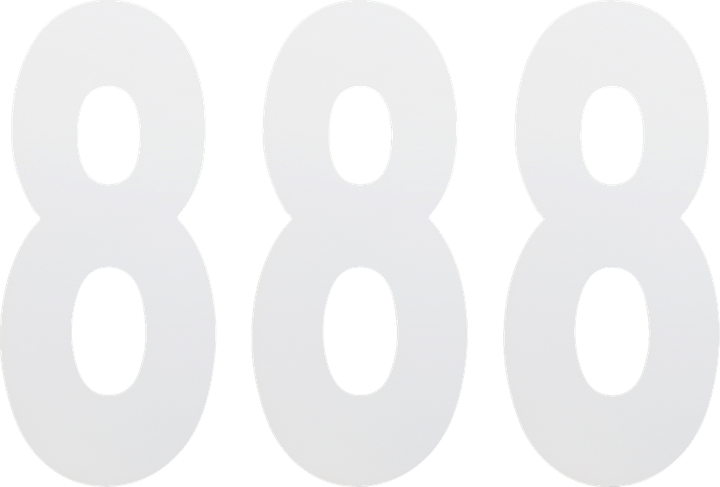 Factory Effex Fx Number 8 - White - 8" 945281