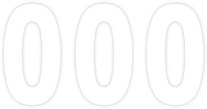 Factory Effex Mini Pro Number 0 - White - 4" 241153