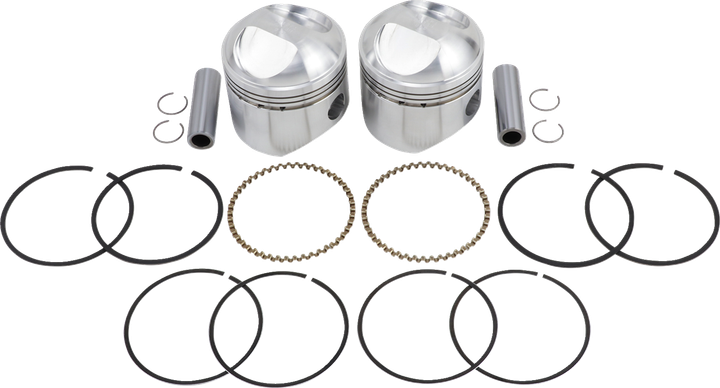 Wiseco Piston Kit - +0.010" - Big Twin K1606