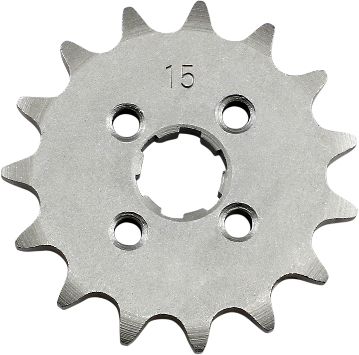 Parts Unlimited Countershaft Sprocket - 15 Tooth - Honda/Suzuki K22-2504