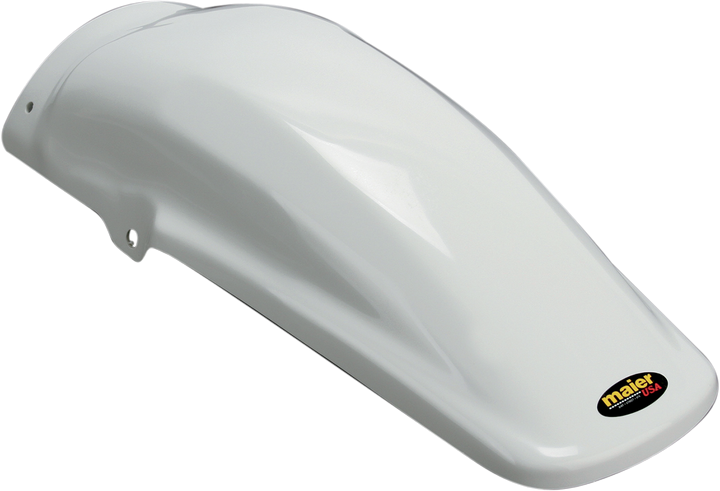 Maier Mx Style Rear Fender - White - Honda 123051