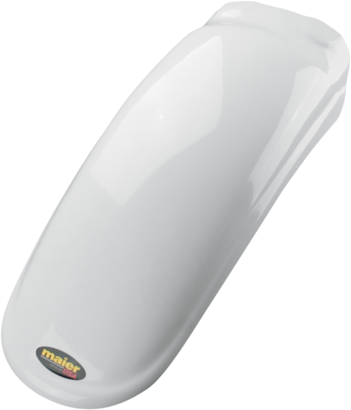 Maier Replacement Rear Fender - White - Yamaha - Yz '77-'85 185601