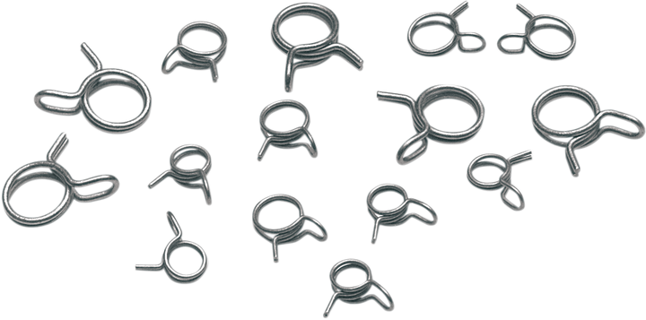 Moose Offroad Wire Clamps - Assortment - 150-Piece 111-1505