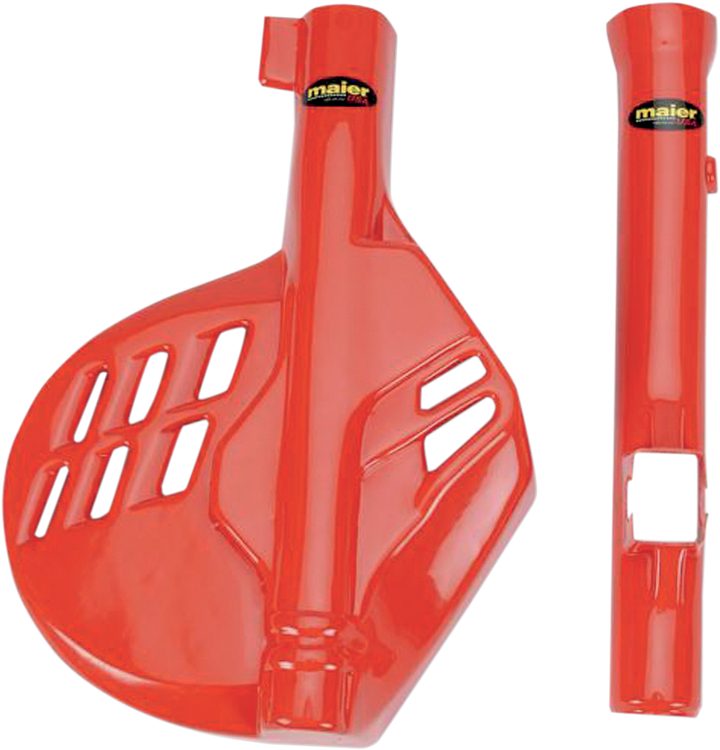 Maier Fork/Disc Guard Kit - Orange - Honda - Cr/Xr 596207
