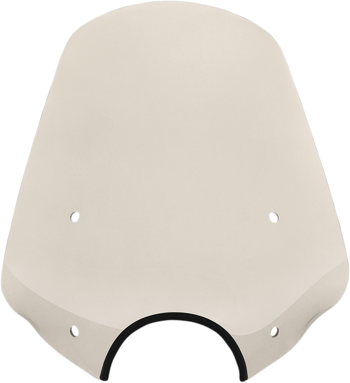 Memphis Shades Big Shot Windshield - 7" Headlight Cutout - Solar MEP5719
