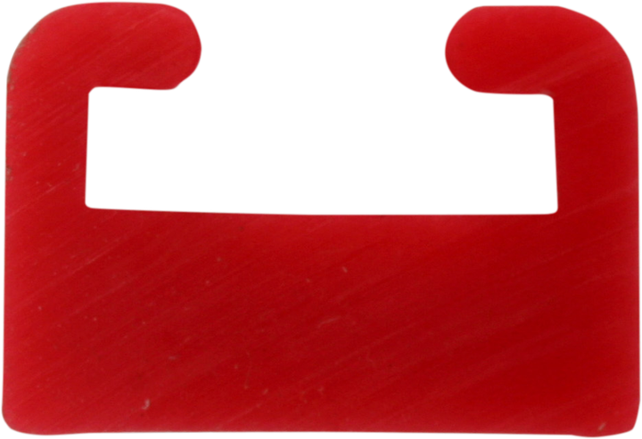 Garland Red Replacement Slide - Uhmw - Profile 24 - Length 64.00" - Polaris 24-6400-1-01-15