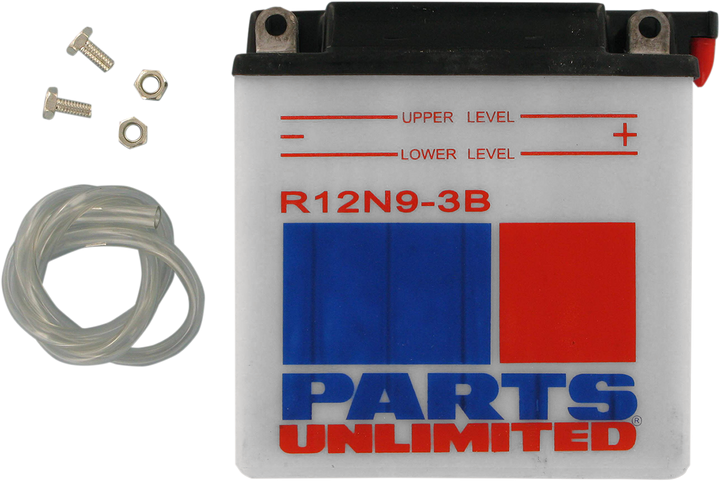 Parts Unlimited Conventional Battery R12N9-3B