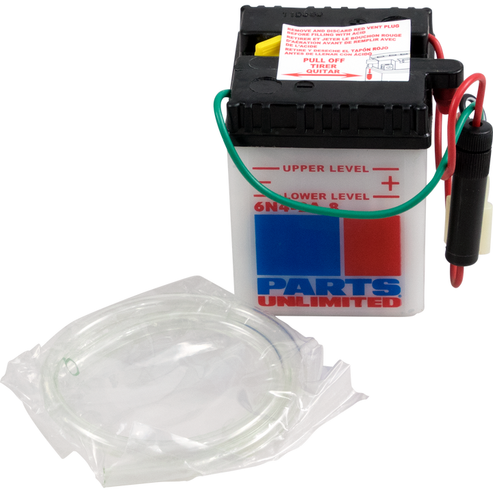 Parts Unlimited Conventional Battery R6N4-2A-8