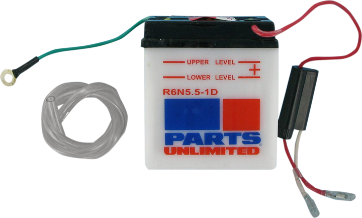 Parts Unlimited Conventional Battery R6N5.5-1D