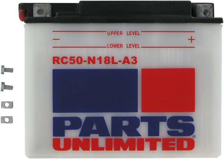 Parts Unlimited Battery - Rc50-N18L-A3 RC50-N18L-A3