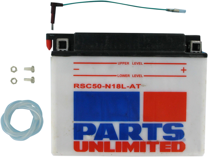 Parts Unlimited Battery - Rsc50N18Lat With Sensor RSC50-N18L-AT