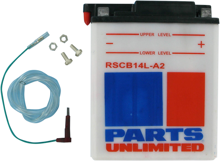 Parts Unlimited Battery - Rscb14La2 With Sensor RSCB14L-A2