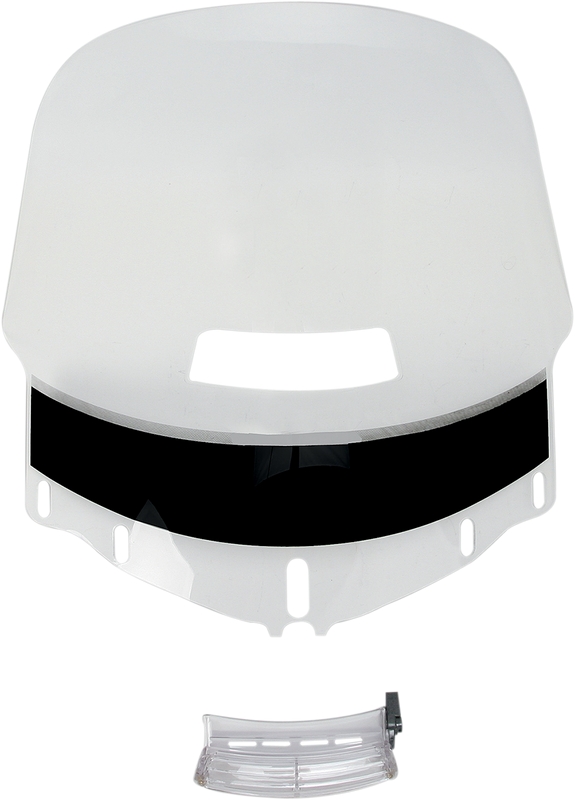 Slipstreamer Windshield Vented - 26" - Clear - Gl1800 S-167V-C