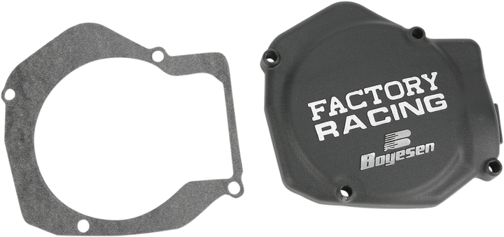 Boyesen Ignition Cover - Black - Honda Cr125R SC01AB