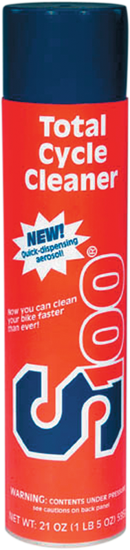 S100 Total Cycle Cleaner - 21 Oz. Net Wt. - Aerosol 12600A