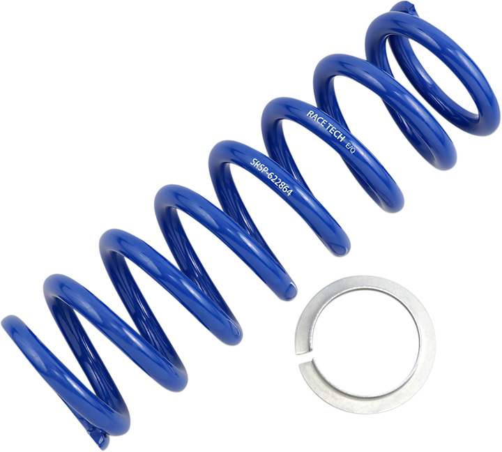 Race Tech Shock Spring - Front - Blue - Sport Series - Spring Rate 358 Lb/In SRSP 622864