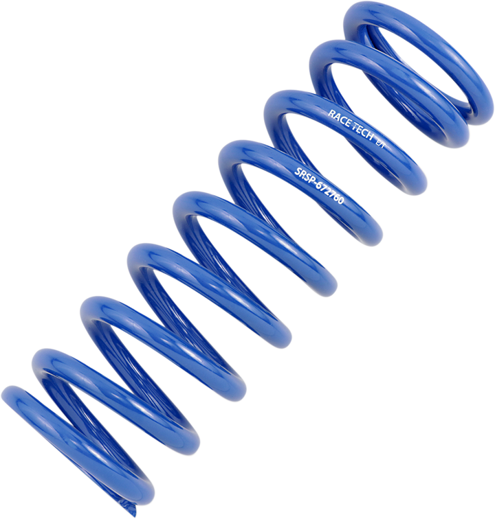 Race Tech Shock Spring - Front - Blue - Sport Series - Spring Rate 336 Lb/In SRSP 672760
