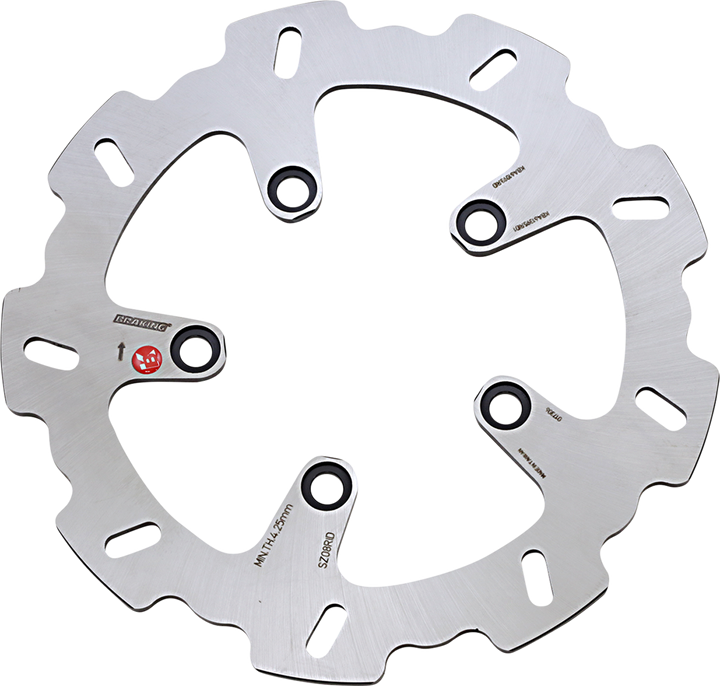 Braking Brake Rotor - Rear - Suzuki SZ08RID