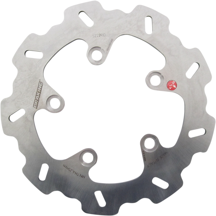 Braking Brake Rotor - Rear - Suzuki SZ22RID