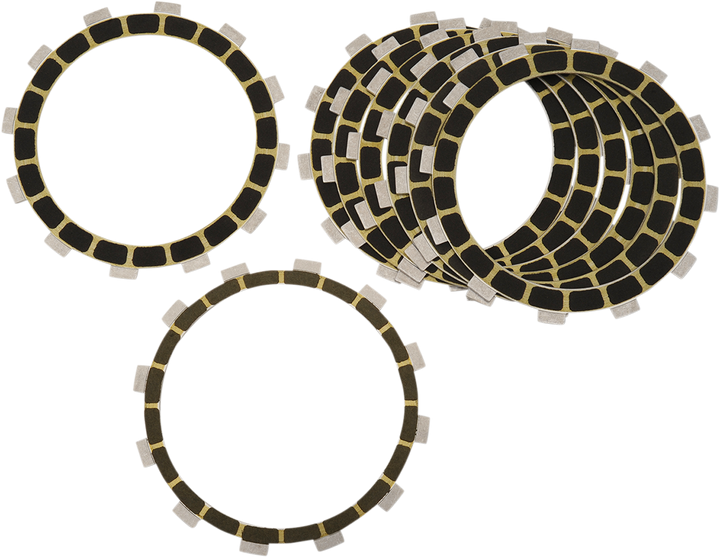 Barnett Friction Plate Set - Carbon Fiber - Yzf-R1 302-90-20055