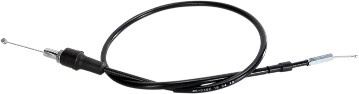 Motion Pro Black Vinyl Throttle Cable - Pull - '07-'15 Grizzly 05-0352