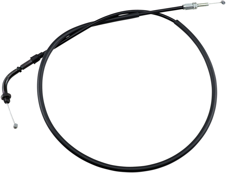 Motion Pro Black Vinyl Throttle Cable - Pull - '78-'86 CB/CMX/CX 02-0087