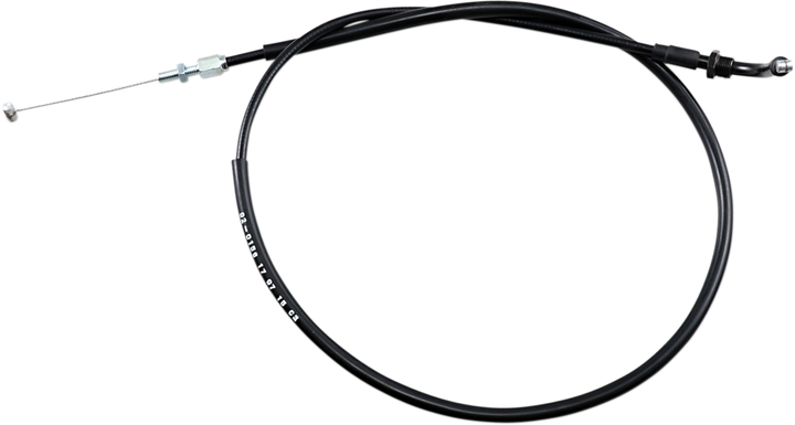 Motion Pro Black Vinyl Throttle Cable - Push - '76-'87 CB/CMX 02-0156