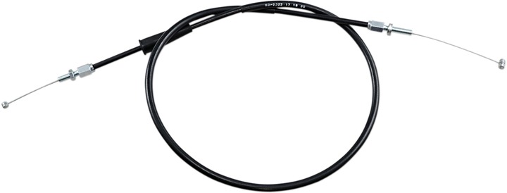 Motion Pro Black Vinyl Throttle Cable - Push - '96-'04 XR400R 02-0322