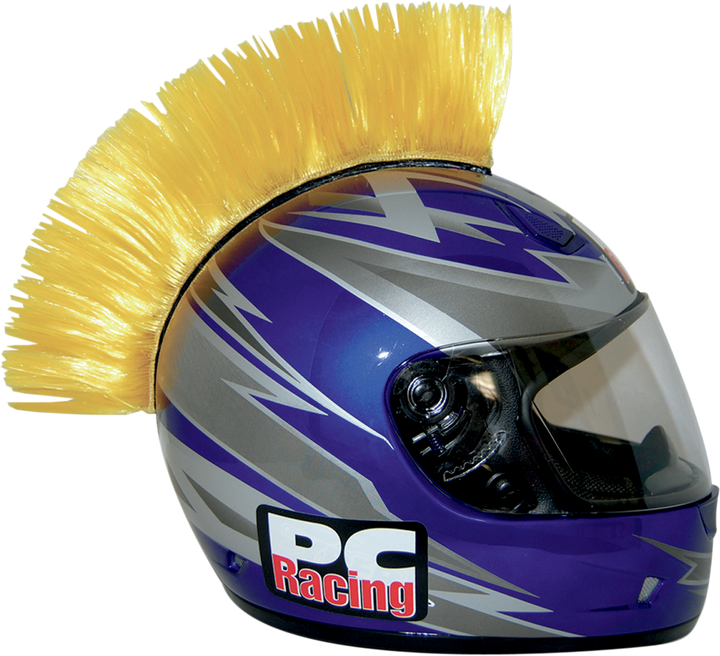 Pc Racing Helmet Mohawk - Yellow PCHMYELLOW