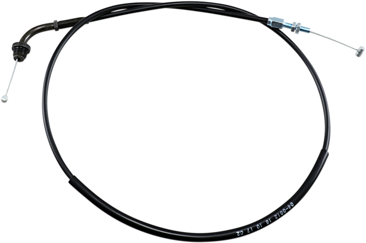 Motion Pro Black Vinyl Throttle Cable - Pull - '79-'91 Suzuki GS 04-0012