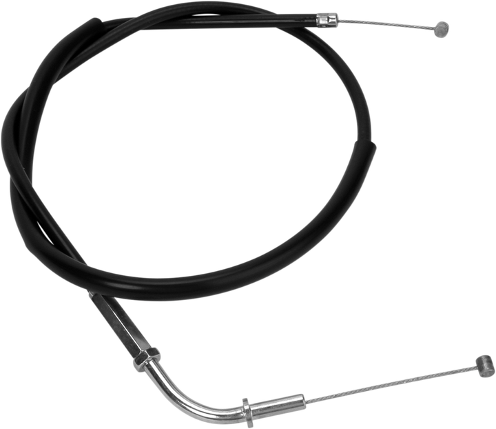 Motion Pro Black Vinyl Throttle Cable - Push - '85-'97 Ninja/ZR 03-0145