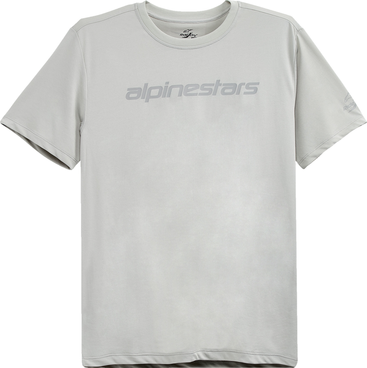 Alpinestars Tech Linear Performance T-Shirt - Silver - Medium 12127500019M
