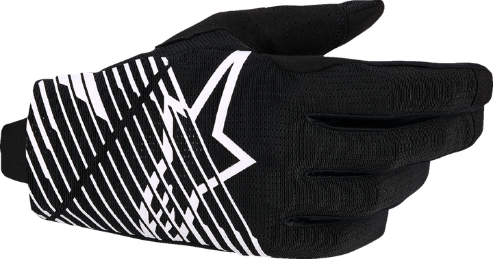 Alpinestars Radar Pro Gloves - Black/White - Medium 3560325-12-M