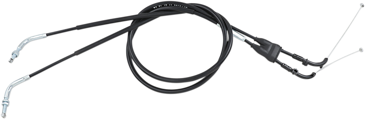 Motion Pro Black Vinyl Throttle Cable - Push/Pull - '92-'01 Suzuki DR 04-0144