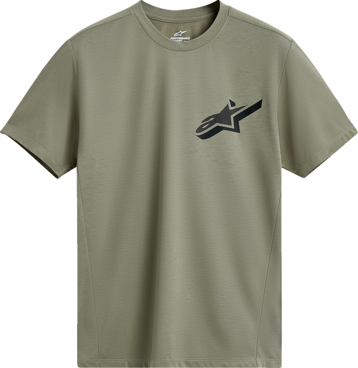 Alpinestars Attrition Performance T-Shirt - Light Green/Black - Medium 1215-73400-61-M