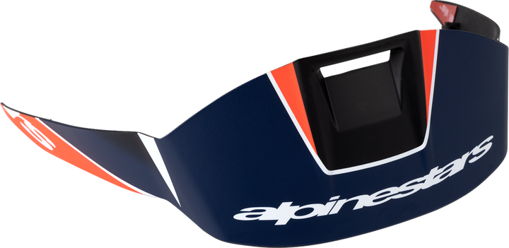 Alpinestars Supertech R10 Spoiler - Standard - Team - Matte Black/Carbon Red Fluo/Blue 8953324-1383