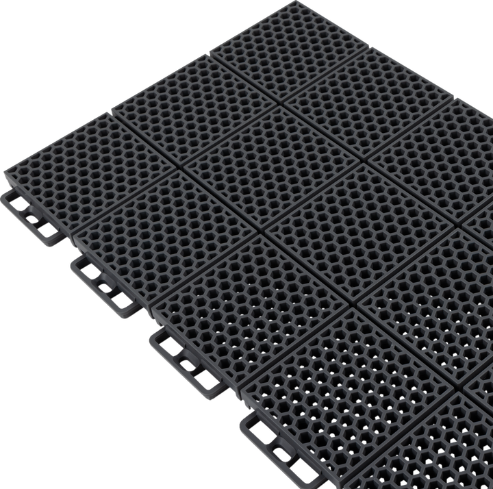 Caliber ProTech Smooth Flooring - Gray - 8 pcs 13610-3